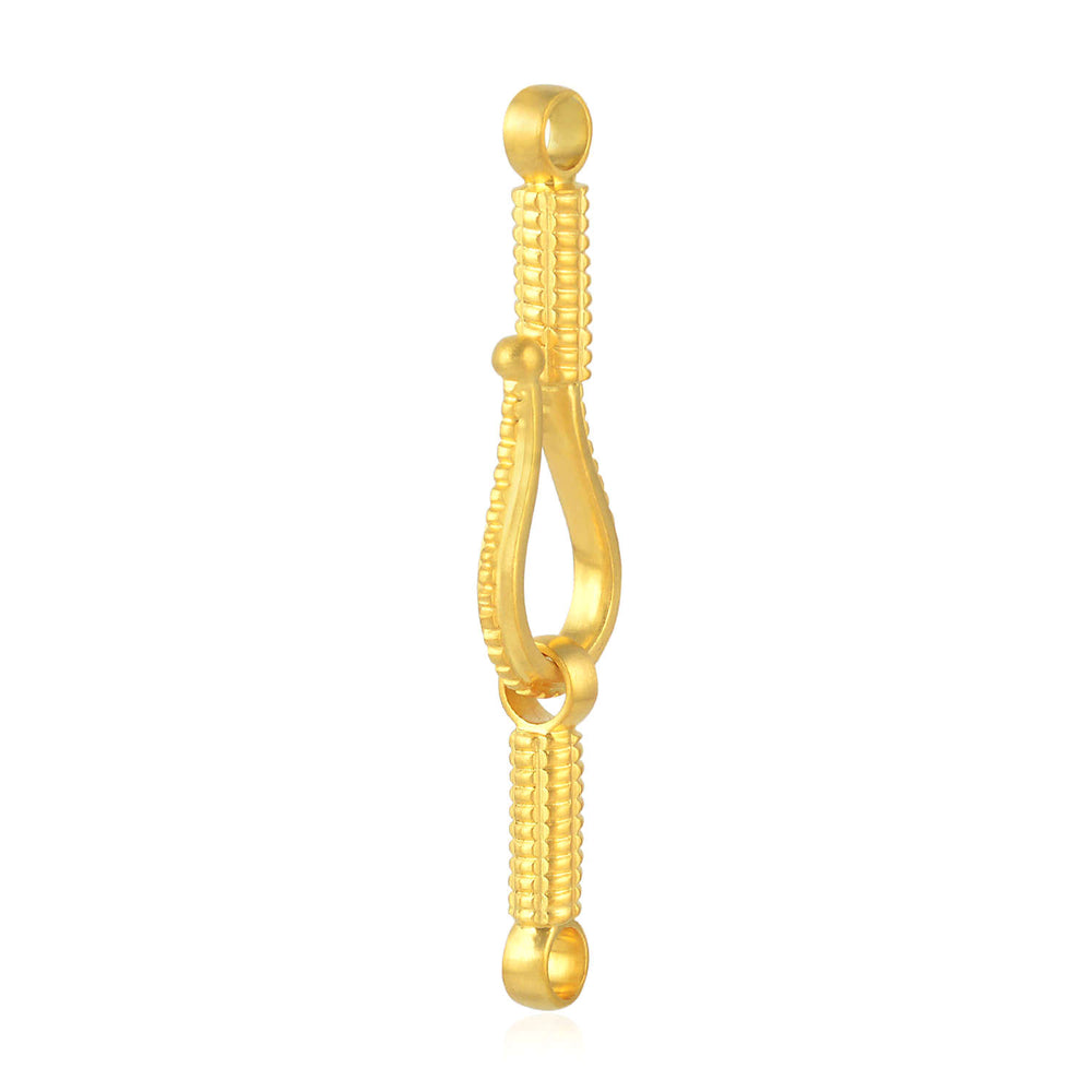 18K Yellow Gold Lock Finding – Premium Jewelry Clasp Accessory