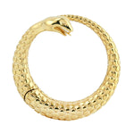 18k Solid Gold Snake Design Ring Jewelry Making Accessories
