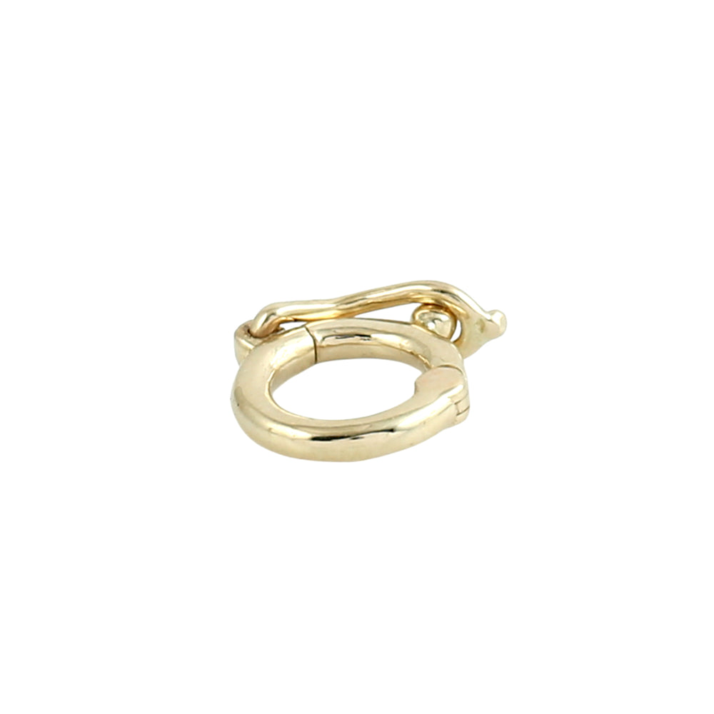 Gold Enhancer Bail / Charm Holder in 14K Yellow Gold