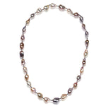 850ct Pearl 925 Sterling Silver Designer Necklace Women Jewelry