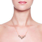 Handmade Beautiful Diamond Designer Pendant Princess Necklace In 18k Gold