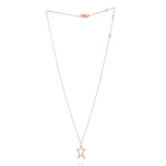 Natural Diamond Choker Necklace 14k Rose Gold Jewelry