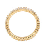 Baguette Diamond 18k Yellow Gold Full Eternity Ring