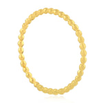 18k Gold Band Ring Handmade Jewelry