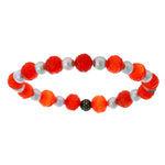 Exquisite Agate & Pearl Gemstone Fixed And Flexible Bracelet Beaded Friendship Jewelry